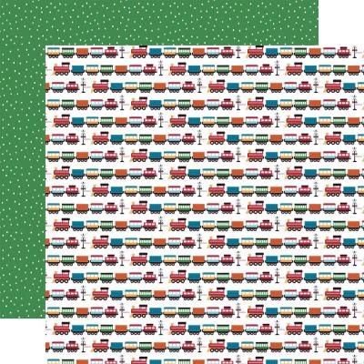 Echo Park Play All Day Boy Designpapier - All Aboard